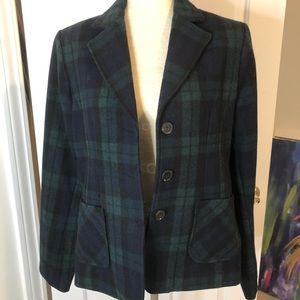 Lord and Taylor Tartan Blazer